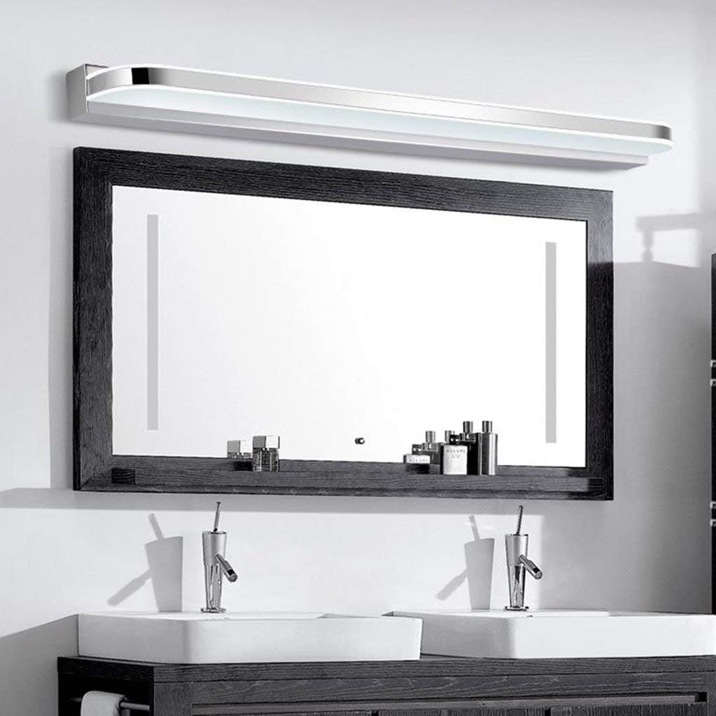 Lámparas de Espejo de Baño Lámparas Delanteras, Led Impermeable Anti-Niebla Baño de Baño Luz Moderno Moderno Luces de Pared Iluminación de Pared/Warm Light 120Cm