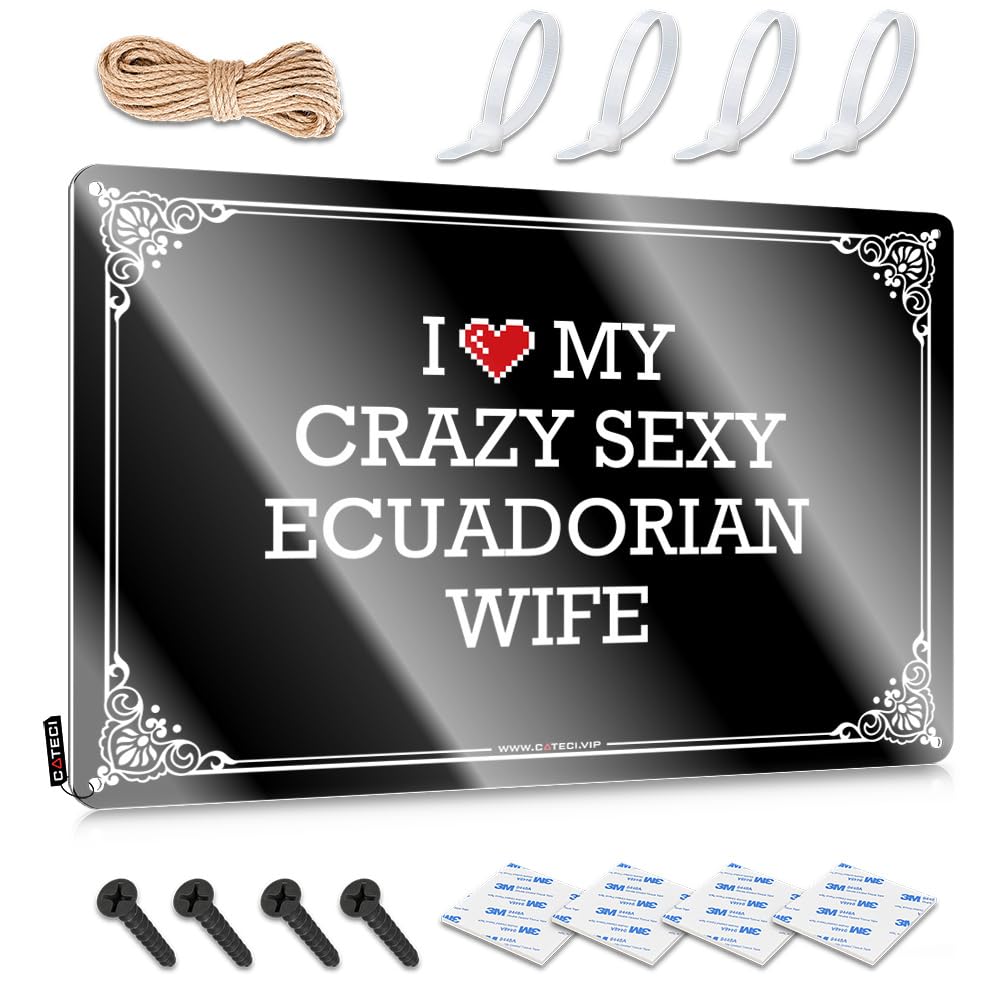 Fzfn Colour Poster Nice Preppy I Love My Crazy Sexy Ecuadorian Wife For Slow - Playroom Decor Customizable(30X40cm)