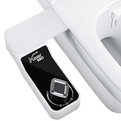 Bidet Attachment for Toilet - A Non-Electric Self Cleaning Water Sprayer with Adjustable Water Pressure Ultra-Slim Bidet Attachment