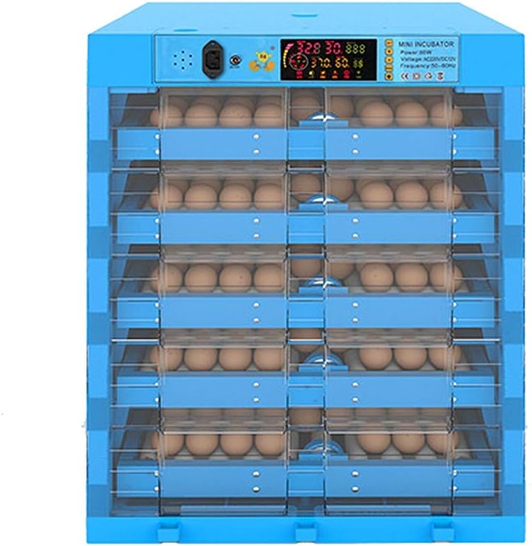 TUJISEK 320 Egg Incubator Automatic turner Large Poultry Hatcher big chicken incubators for hatching eggs Farm Breeding Hatching Chicken Duck Dove Quail Intelligent Control Temperature