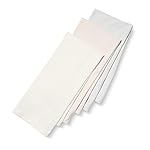 Amazon Essentials Unisex Babies\' Swaddle Blankets, Pack of 3, Ivory/Pale Pink/Dove Grey, One Size
