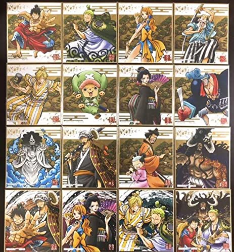 Amazon.co.jp: ワンピース色紙アート～ワノ国編～ 全16種フル