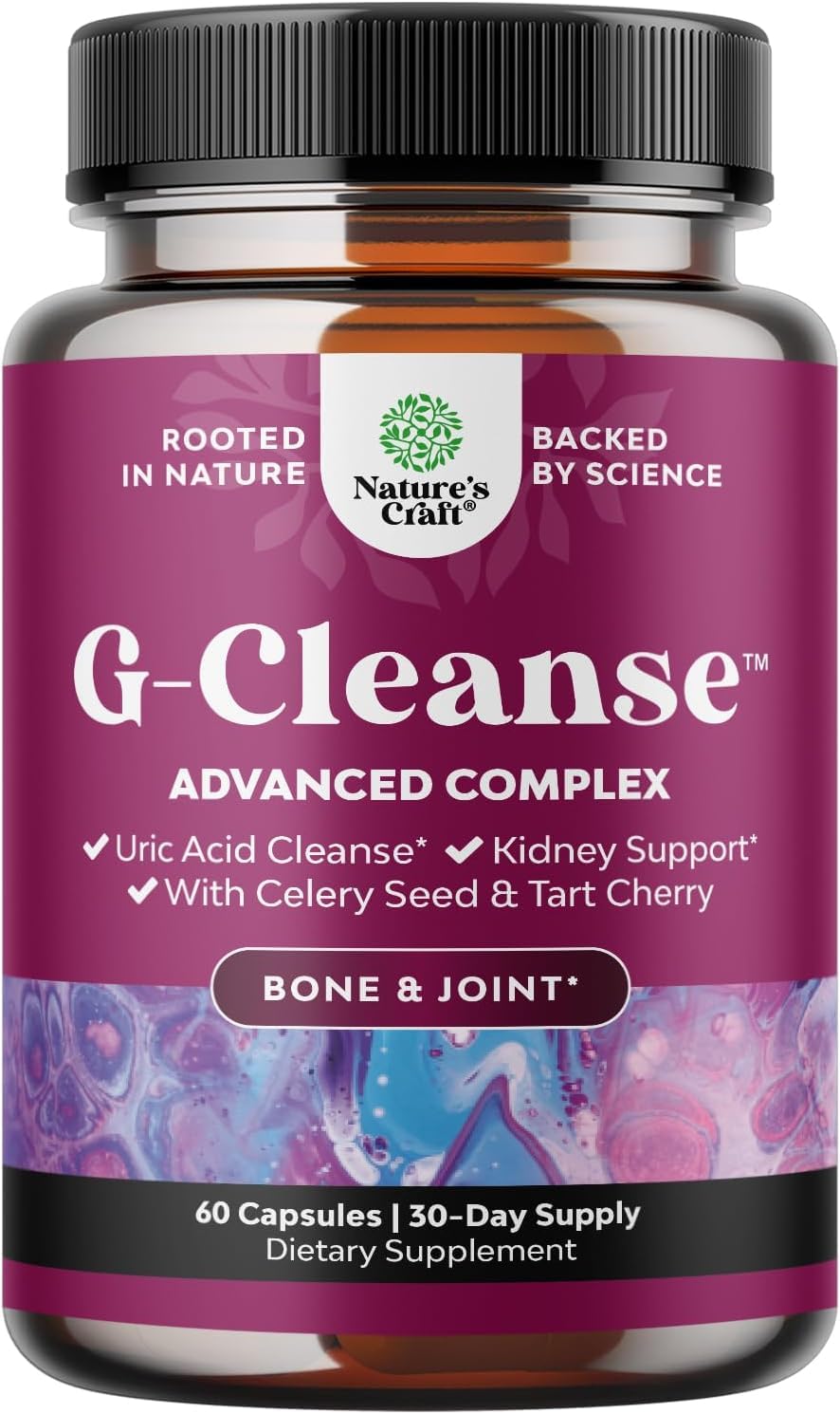 Amazon.com: Natures Craft G-Cleanse Uric Acid Supplement - Uric
