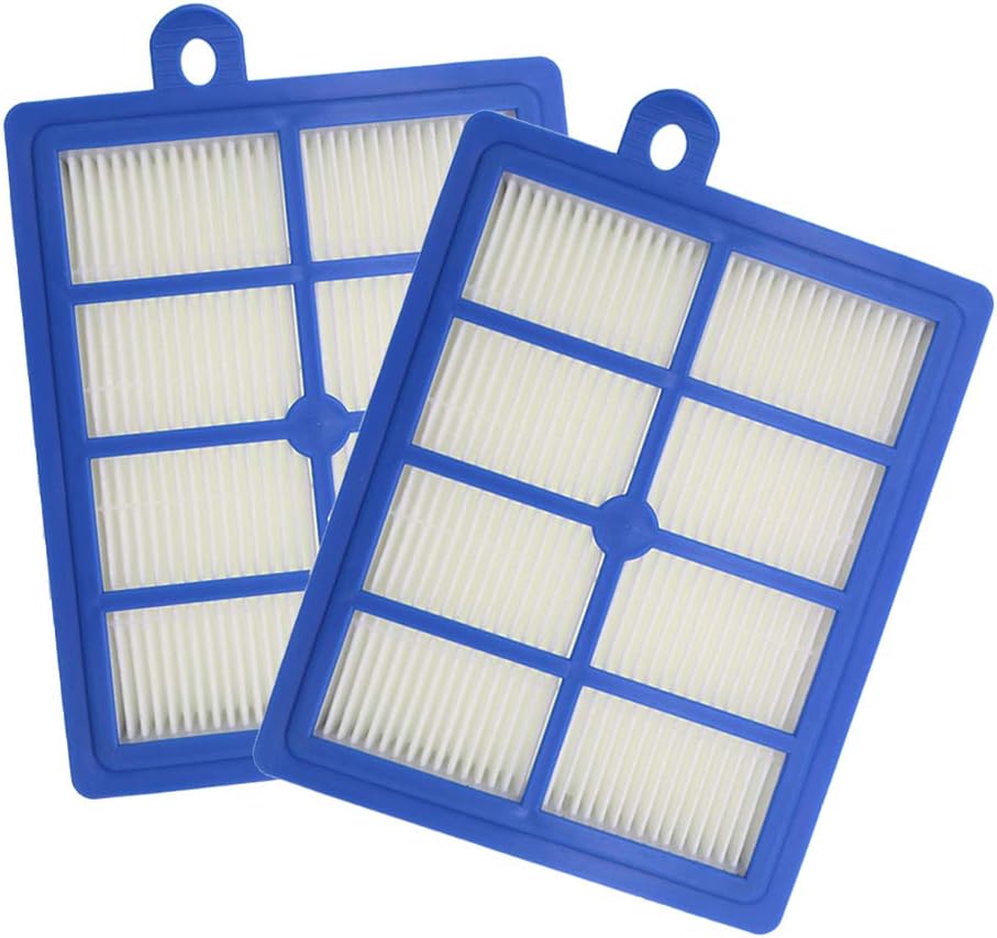 WuYan 2PCS HEPA Filter Vacuum Cleaner Parts Replacement for Electrolux Washable H12 EL4100 EL6986A EL4050 ZE346B ZUA3840P ZTI7635