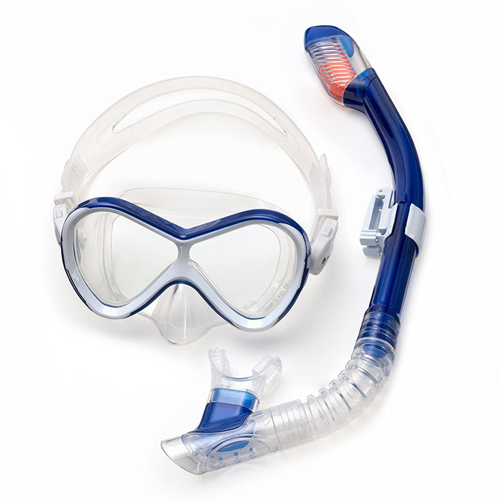 GeRRiT Juego de máscara de Buceo para niños, Equipo de Snorkel Profesional, Gafas antivaho con Tubo de Gafas de Snorkel para niños de 4 a 12 años Máscara de natación