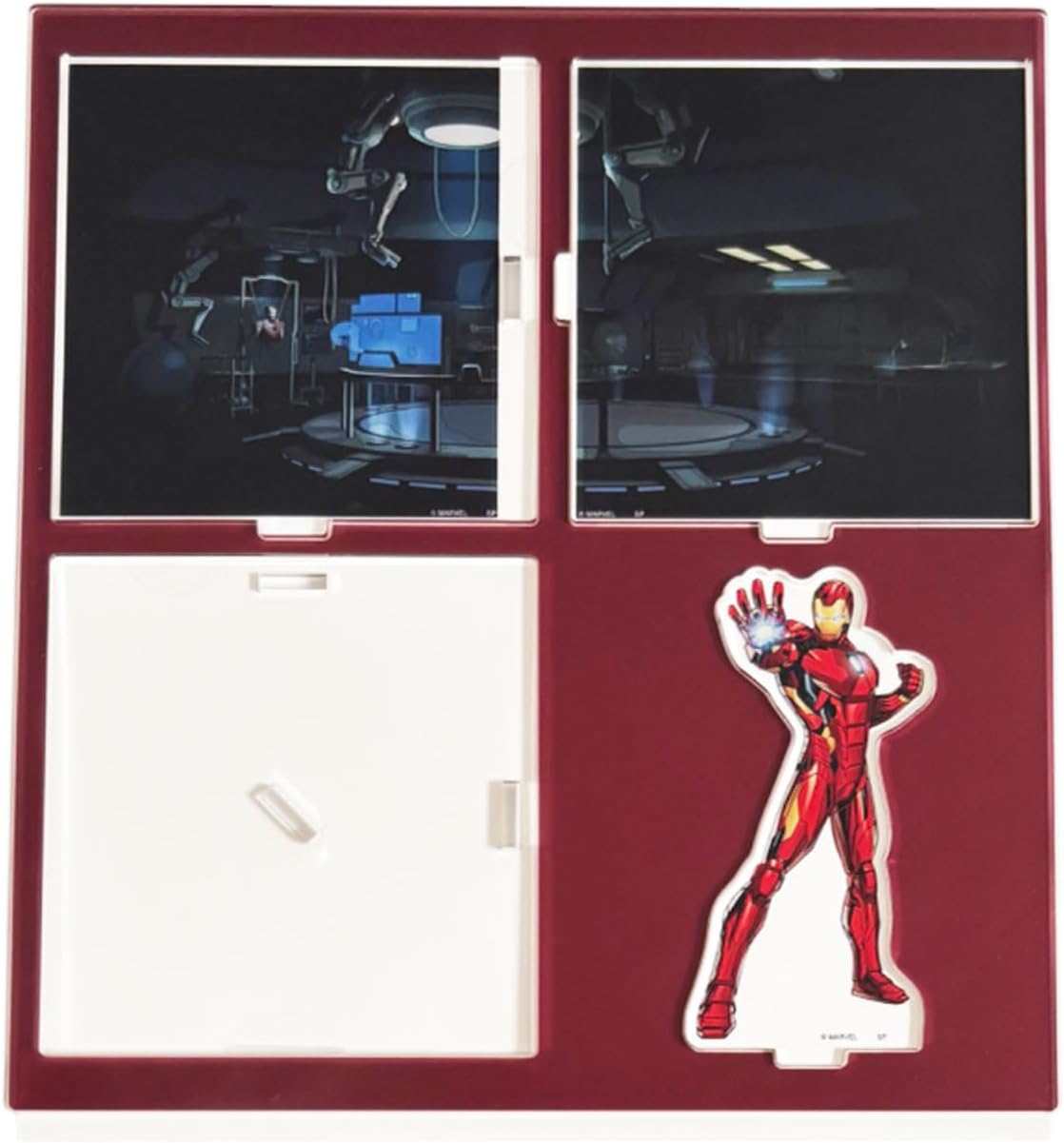 Small Planet Marvel Iron Man Diorama Acrylic Stand