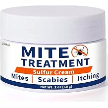 Mite Cream, Itch Relief Fast & Lasting, Pleasant Scent, All Skin Types, 2oz