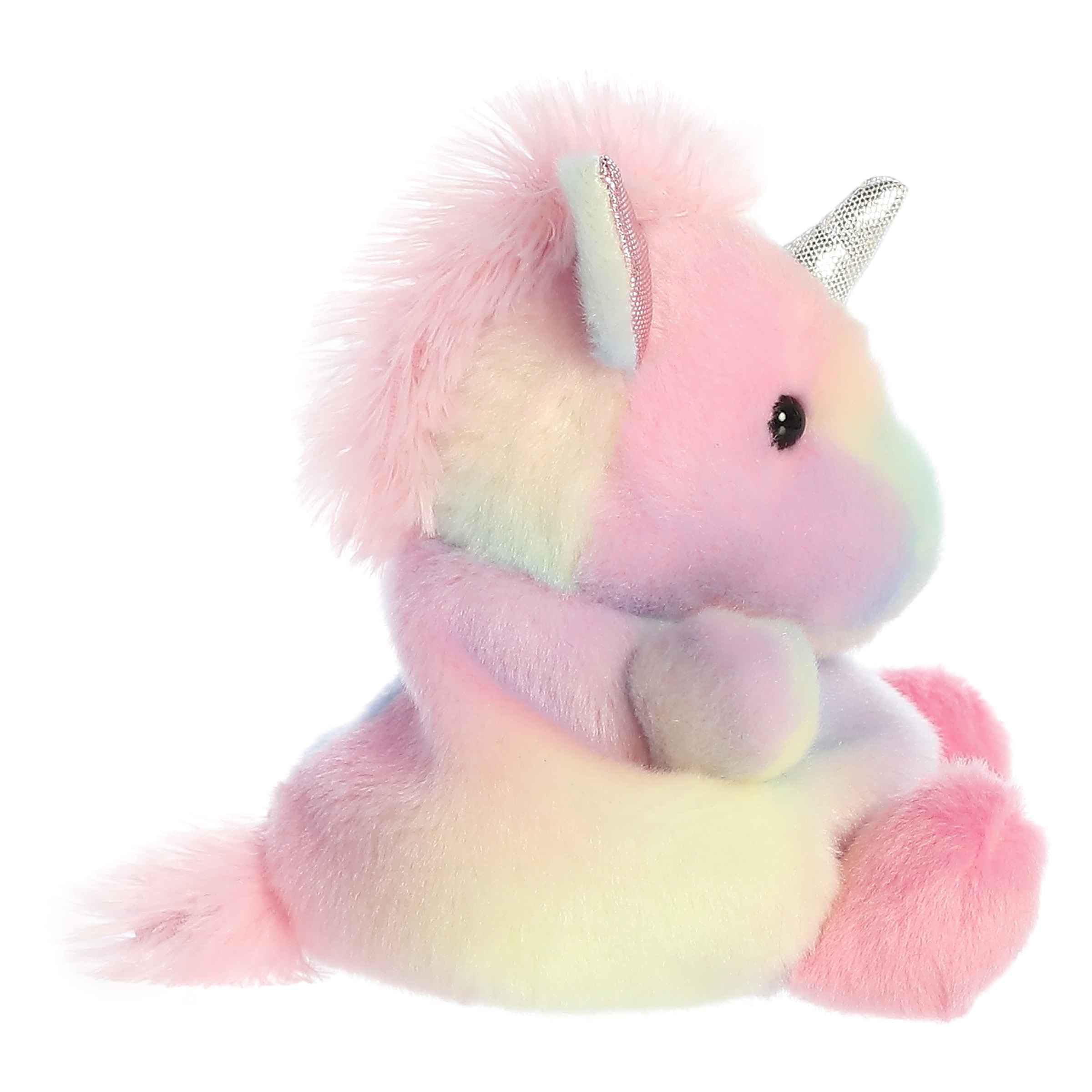 Aurora(r) Adorable Palm Pals(tm) Sorbet Unicorn(tm) Stuffed Animal - Pocket-Sized Play - Collectable Fun - Rainbow 5 Inches - Image 3