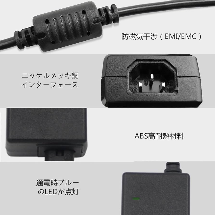 Amazon.co.jp: 【PSE規格品】Signcomplex ACアダプター 24V3A