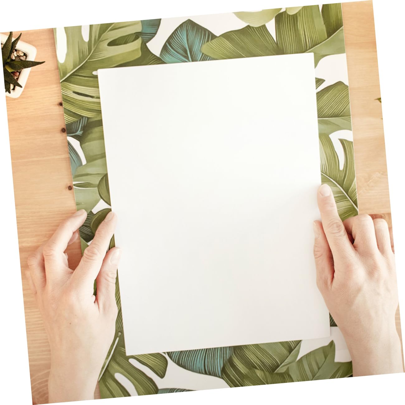 Papier à Dessiner Aquarelle A4 Épais 100 Feuilles Blanc