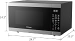 FRIGIDAIRE Stainless Steel Microwave Oven, Multi Function, Programmable, 2.1 Cu Ft