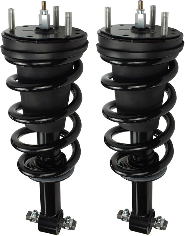 Front Air Shock Absorbers Struts Assembly Air Suspension for 2007-2014 Cadillac Escalade Chevy Suburban Tahoe GMC Yukon XL Sierra 1500 19353951 580-435 2 Pack
