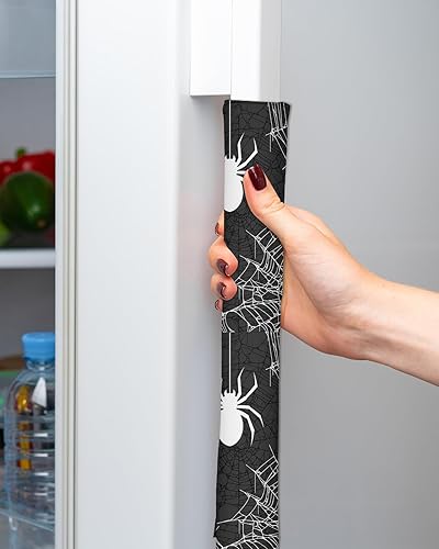 Miniatura 2 de Juego de 2 fundas para manijas de puerta de refrigerador de Halloween para lavavajillas, microondas, horno, nevera, estufa, electrodomésticos,
