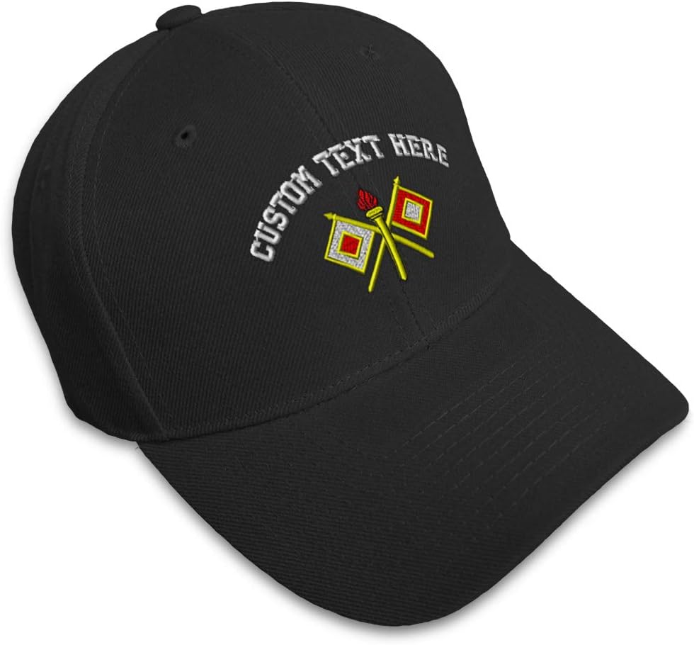 Custom Baseball Cap Signal Corps Embroidery Acrylic Dad Hats for Men & Women