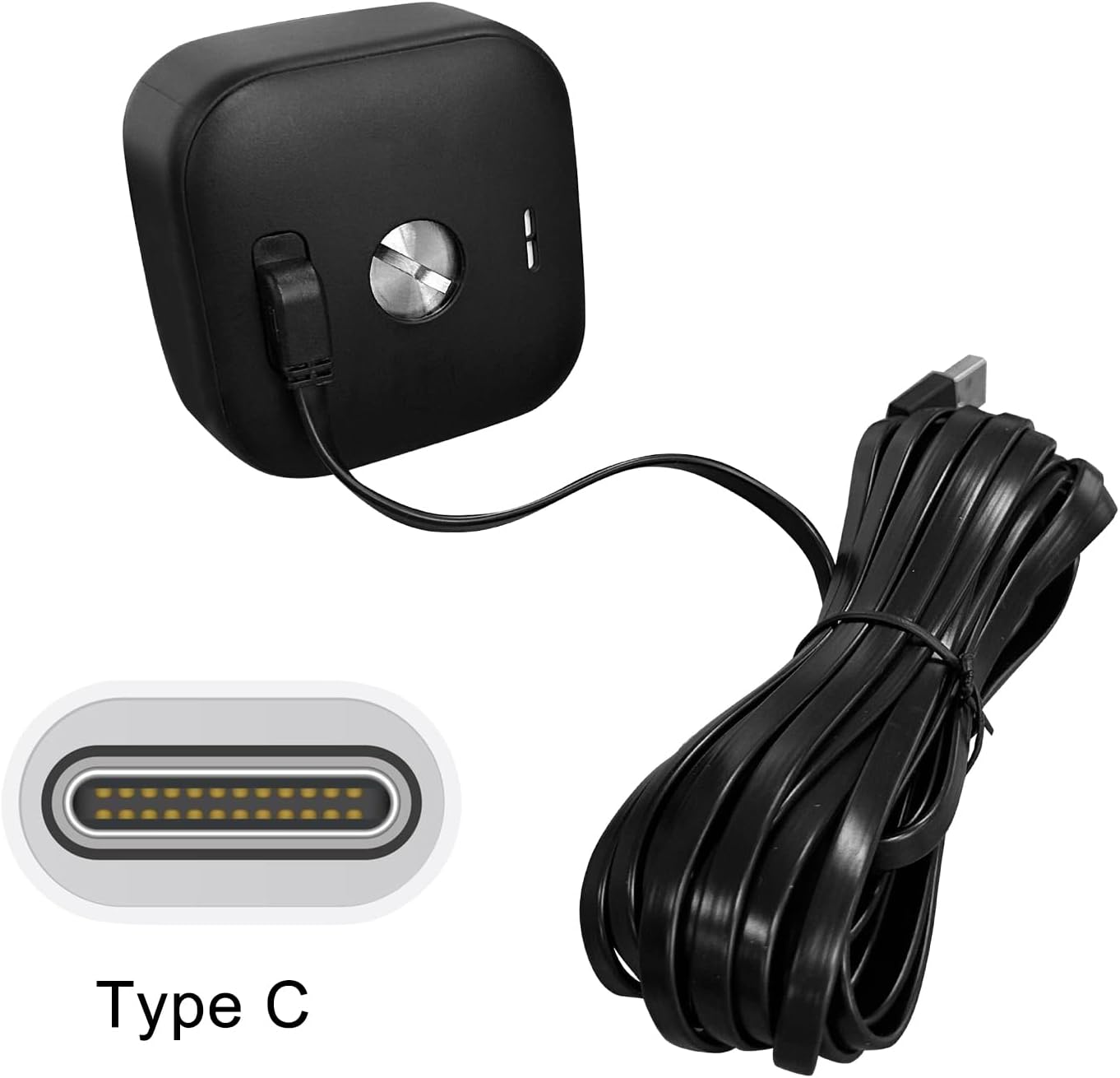 Uogw 3Pack 30ft/9.1m Power Cable and Adapter Compatible with Blink Outdoor 4 (4th Gen)/Blink (3rd Gen) XT3/Blink XT2/XT,Weatherproof Outdoor Charging Power Cord,Flat Extension Cable for Blink Camera