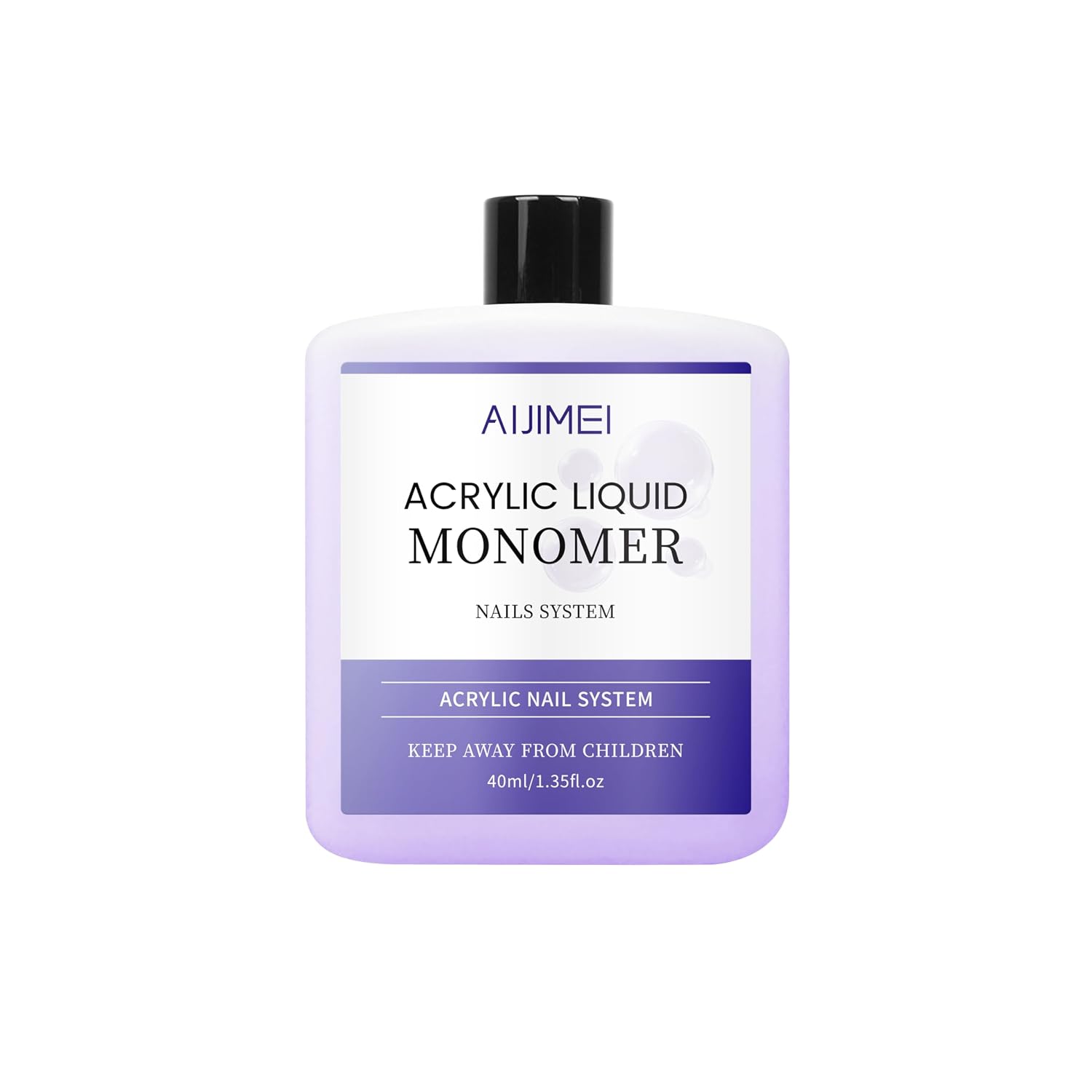 Acrylic Liquid Monomer for Long Lasting Nail Art - 40ml