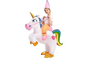 Inflatable Unicorn Costume for Kids: Magical Air-Riding Adventure