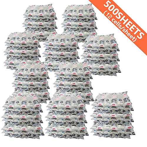 Image of Shipping Ice Packs Dry Ice for Shipping Frozen Food, Shipping Cold Packs Reusable Ice Pack Sheets for Coolers 13 inch x 7 inch /Sheet - Shipping Ice Packs for Food Long Lasting Flexible Ice Blanket 500 Sheets