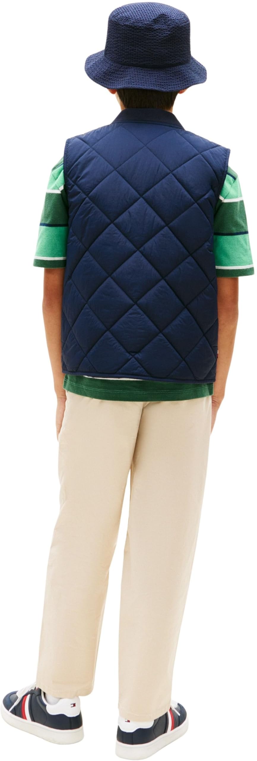 Tommy Hilfiger Jungen Quilted Light Weight Vest Kb0kb10262 Westen (1er Pack)