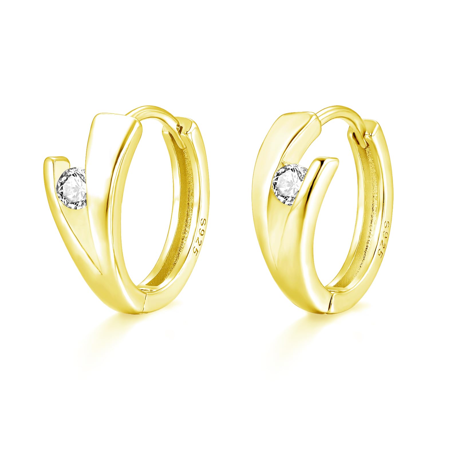Cangall Ohrringe Silber 925, Hypoallergen 925 Sterling Silbe
