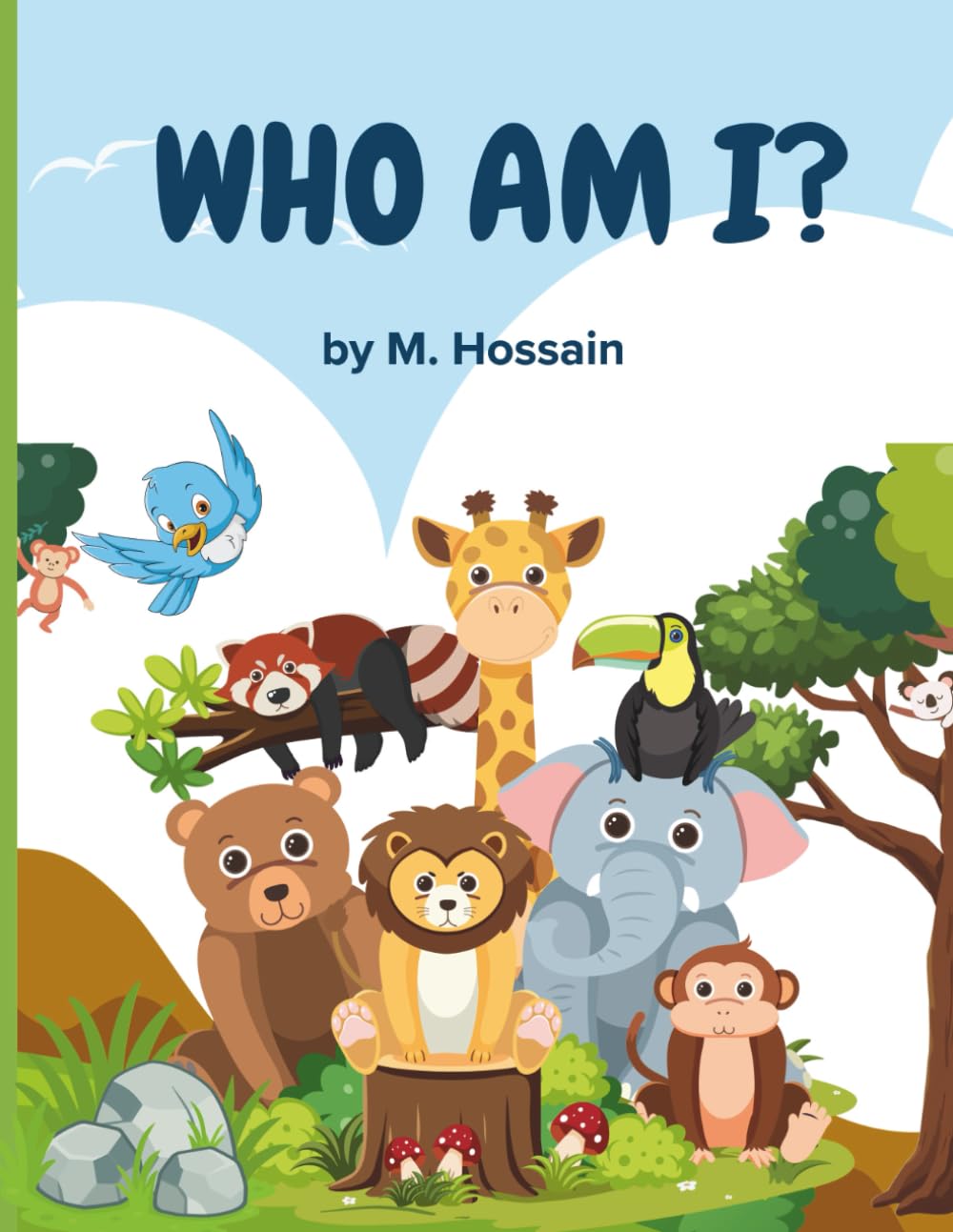 WHO AM I ?: COLOR AND NAME THEM