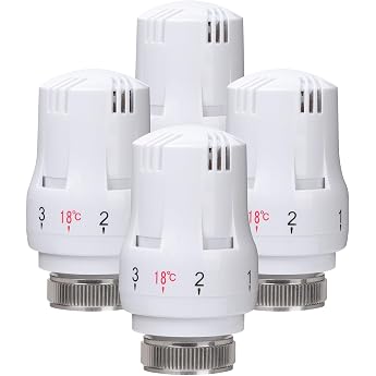 Thermostatic Head Radiator Valve for Thread M30 x 1.5 Pack
