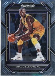 2023-24 Panini Prizm Draft Picks #92 Shaquille O'Neal LSU Tigers Basketball Trading Card