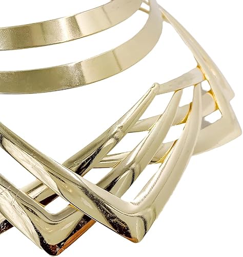 Miniatura 6 de Gold Choker Necklace for Women Men African Jewelry Necklace Statement Necklace Choker Collar Bib Gold Costume Jewelry for Girls Accessories Gift