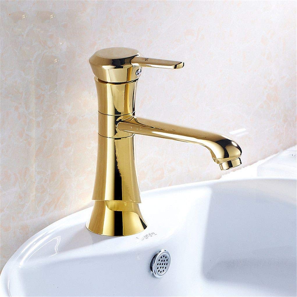 Robinet de lavabo en cuivre or mélanger élégance et durabilité pour votre salle de bain