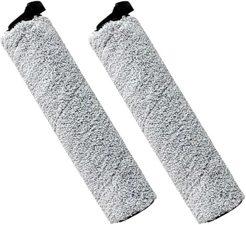 Paquete de 2, rodillo de cepillo de repuesto compatible con Tineco IFloor 3/Floor One S3. Accesorios para aspiradora inalámbrica en seco y húmedo