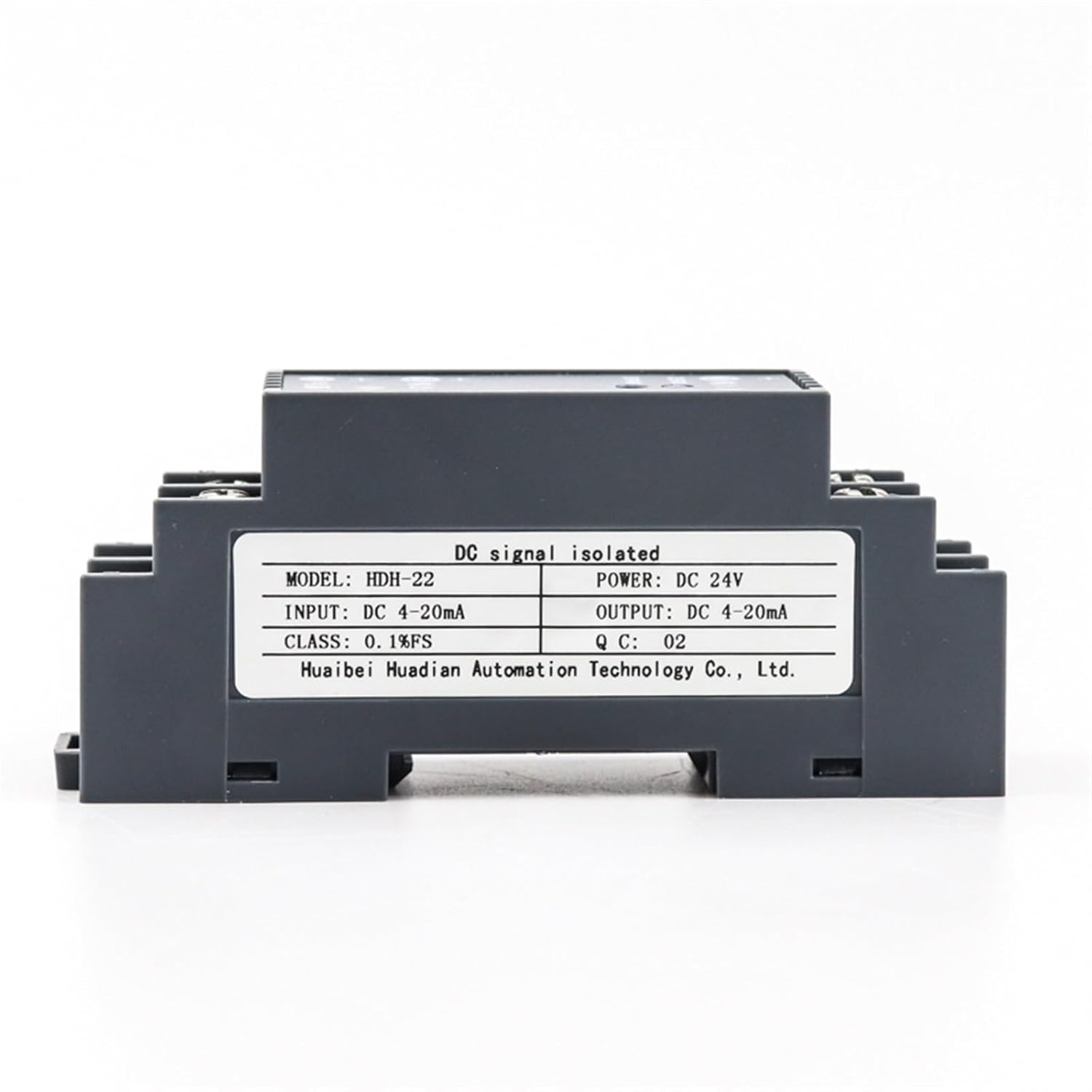 1pcs 1 in 1 Out DC12-28V Power 24v Power Isolator 4-20ma Signal Output Industry Isolator(Input 4-20mA,Output 4-20mA)