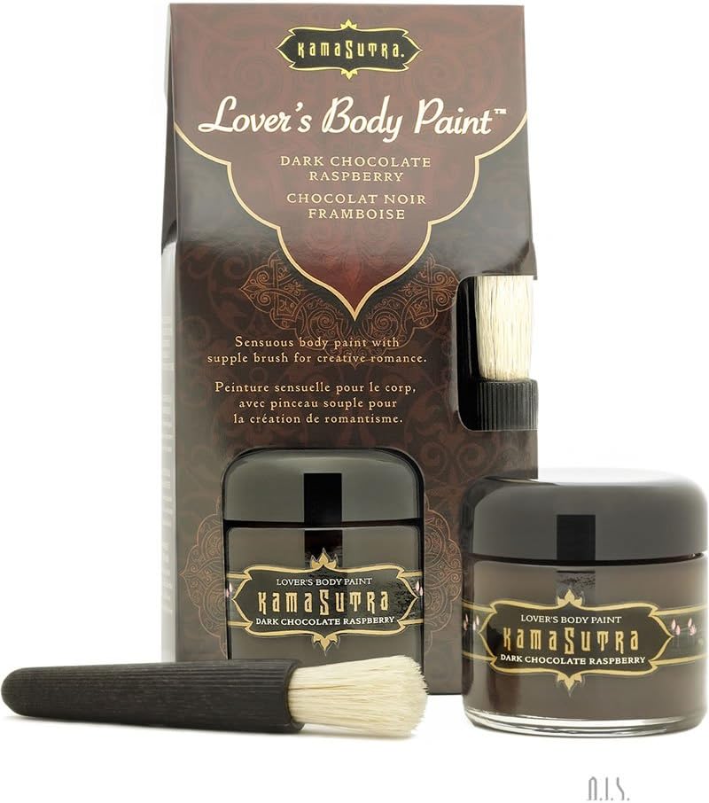 Kama Sutra Dark Chocolate Raspberry Body Paint