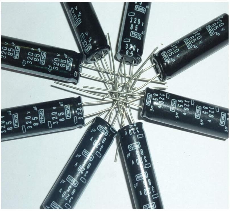 10pcs 85uF 320V Nippon Chemi-Con NCC Photo Flash Capacitor 10x33.5mm 320V85uF PH Capacitors Control circuit