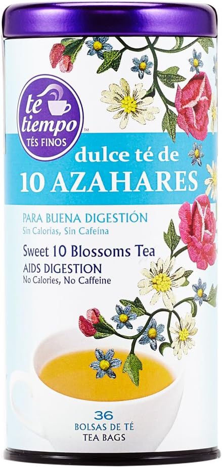 Te Tiempo 10 Azahares (36 Tea Bags)