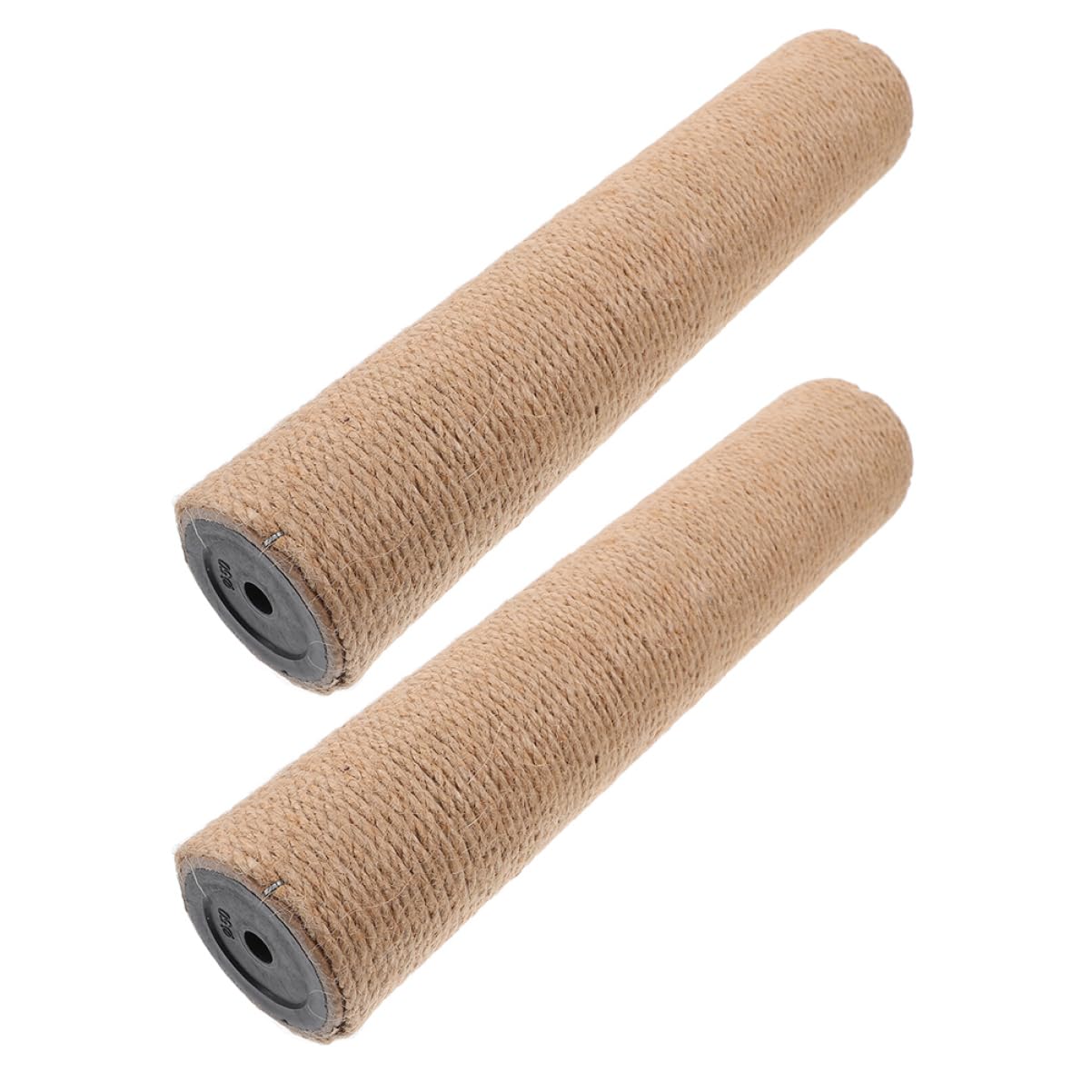 BESTonZON 2Pcs Sisal Cat Scratch Post Replacement for Corner Wall Cat Tree Durable Climbing Scratcher for Indoor Cats Easy to Replace Worn Parts Promotes Healthy Claws