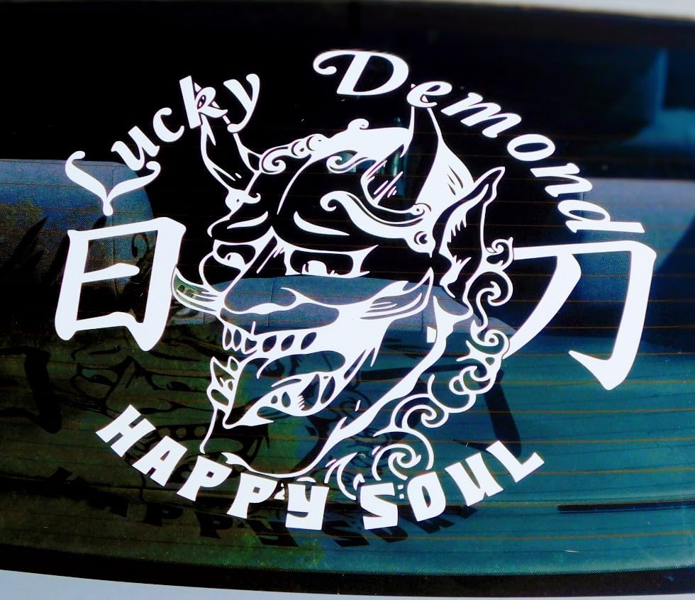 Amazon.com - Gy Graphics Lucky Demond V2 Rear Window Decal Car