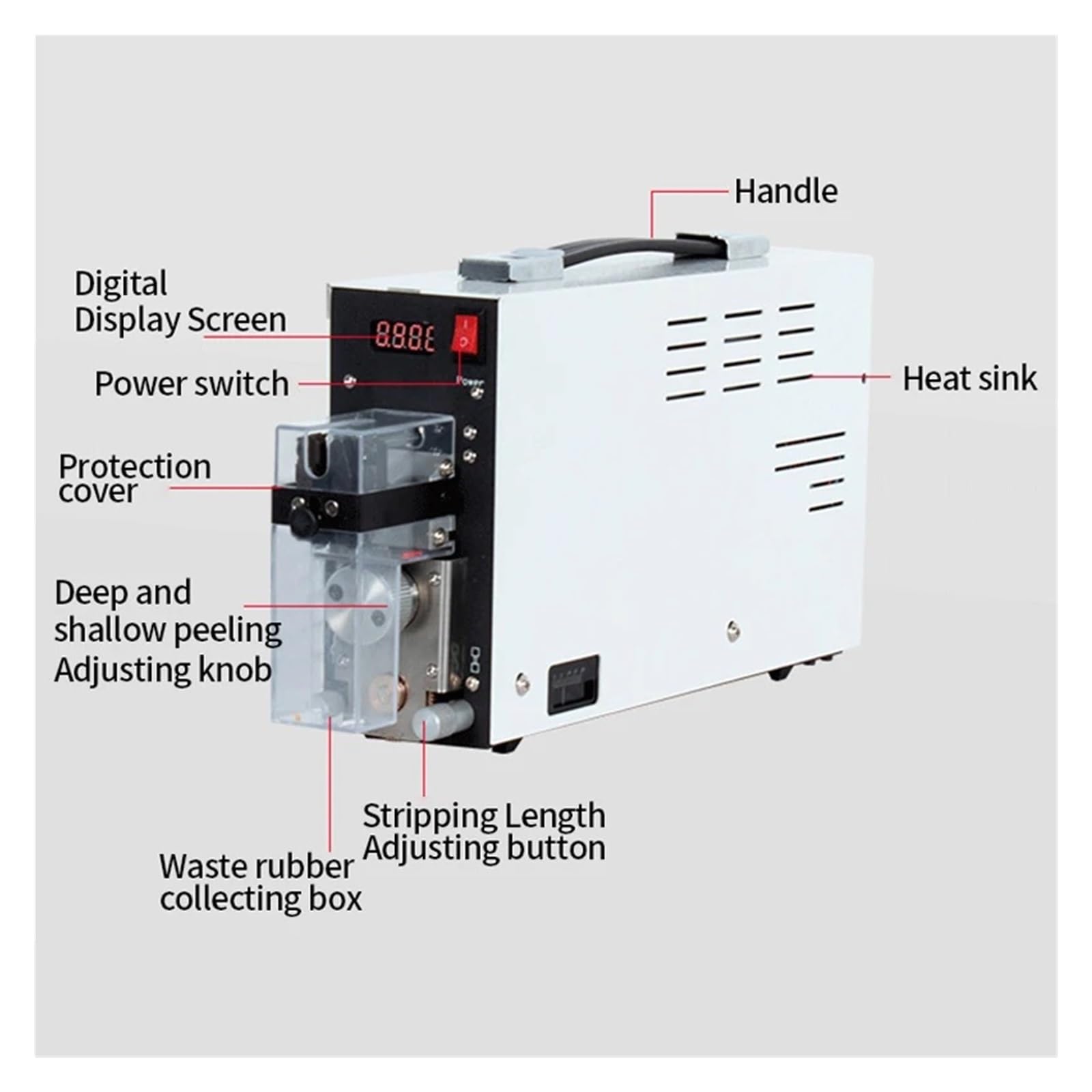 Spelafili Induttivo, Portatile, Pneumatico, Elettrico Ad Alta Precisione Veloce E Preciso(Pneumatic)