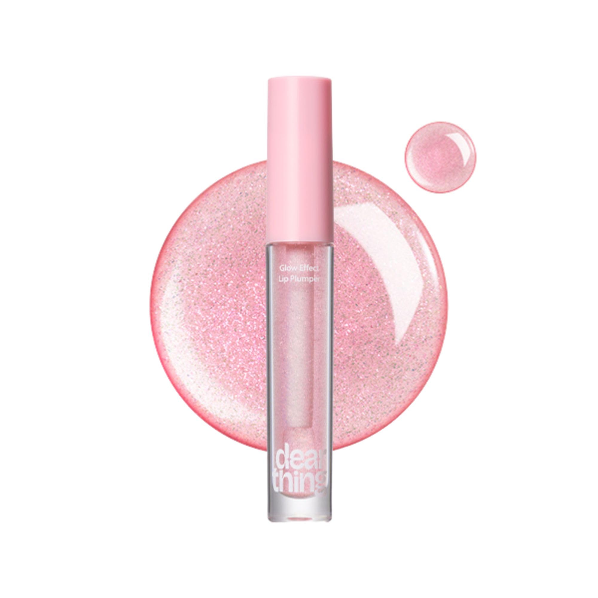 MILKTOUCH dear thing glow effect lip plumper Stocking Stuffers, Christmas Gifts (03 Pink Beam, 0.13 Fl Oz (Pack of 1)