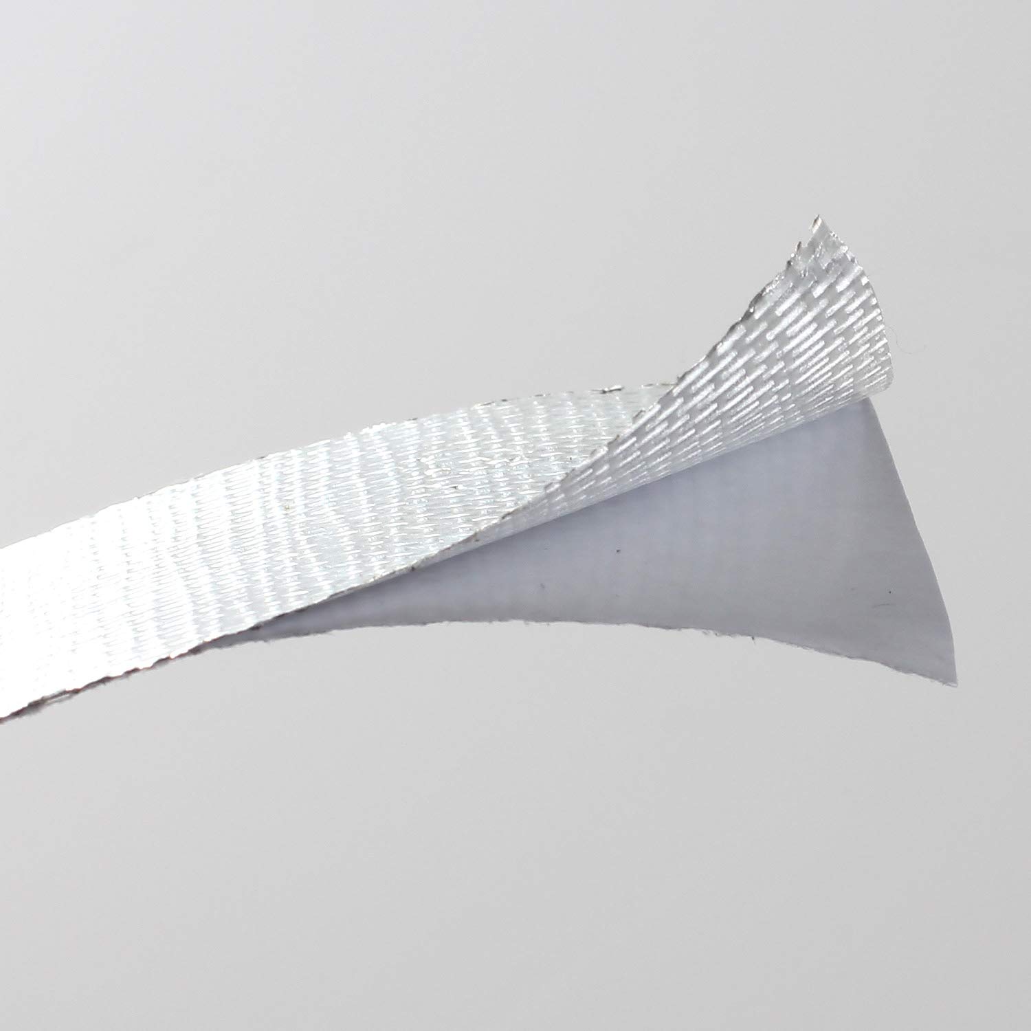 DINGJIE 5 Cm X 25 M Ruban Adhésif En Feuille D'aluminium En Fibre De Verre, Ruban Isolant Pour Conduit Ruban En Métal Résistant à Haute Température Ruban En Aluminium Renforcé Ruban Adhésif