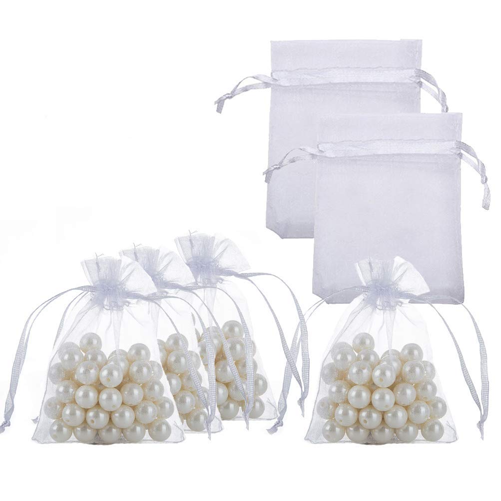 brown leaf Organza 10X14 CM Potli Bags Pouch Jewelry Bags Best for Wedding Anniversary Party Supply Return Gifting Bags Pack Of 25 (White) (B0BQRMN83N) Amazon Price History, Amazon Price Tracker