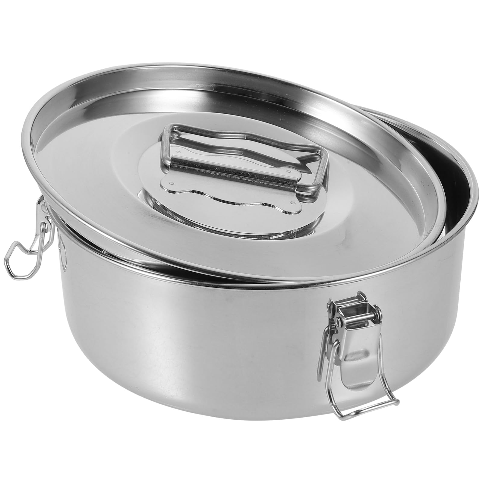 Moule à Flan en Acier Inoxydable Argenté, Accessoire de Cuisson