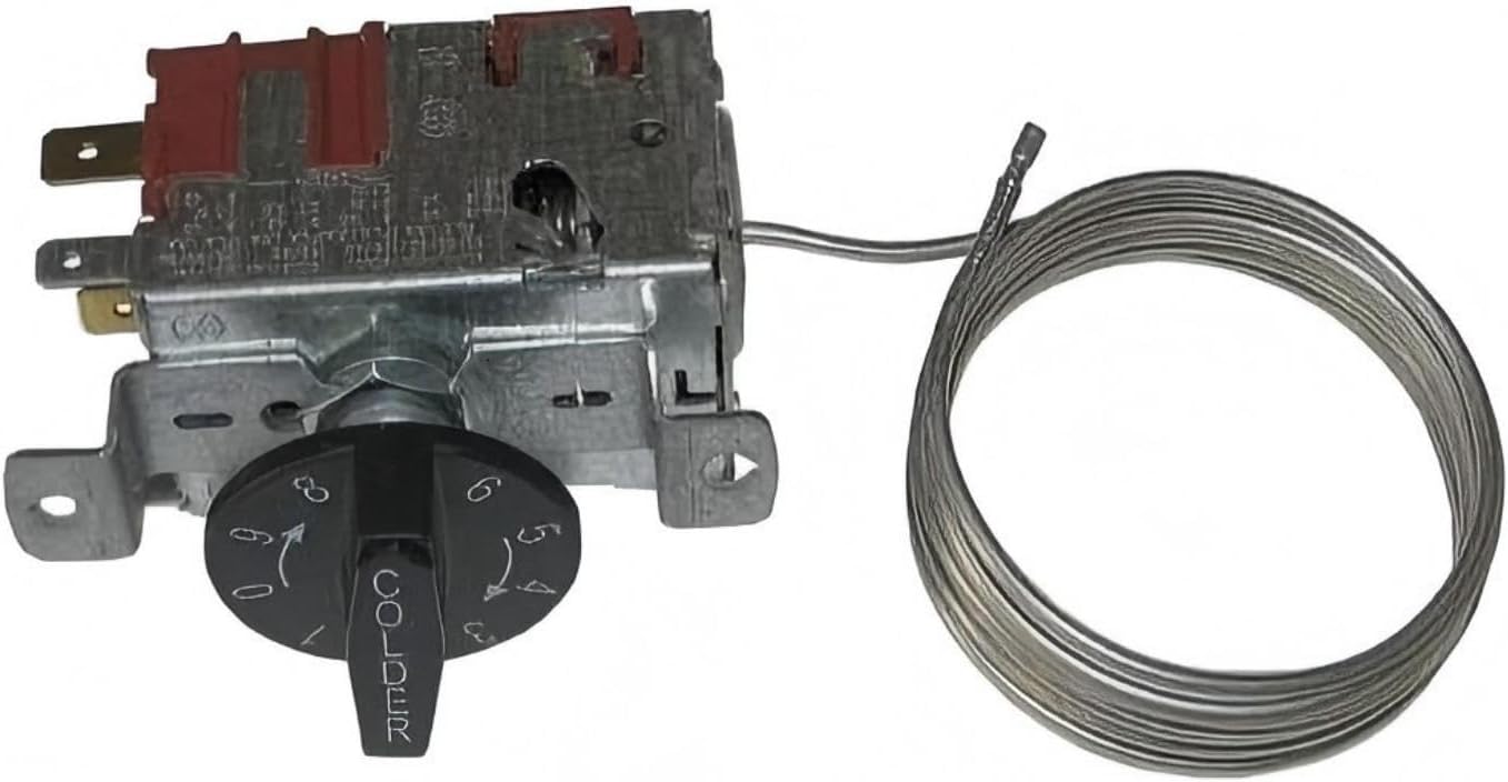 988283 Refrigerator Dial Temperature Controller - for Refrigerator & Freezer Parts GDM-33 GDM-47 T-23 T-23-2 T-35 T-49 T-528 TM24 TS23 - Freezer Cold Control Thermostat Kit
