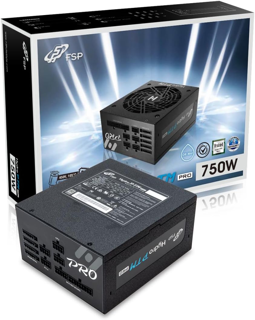 FSP Hydro PTM Pro 850W 80 Plus Platinum Full Modular ATX 12V Power Supply (HPT2-850)