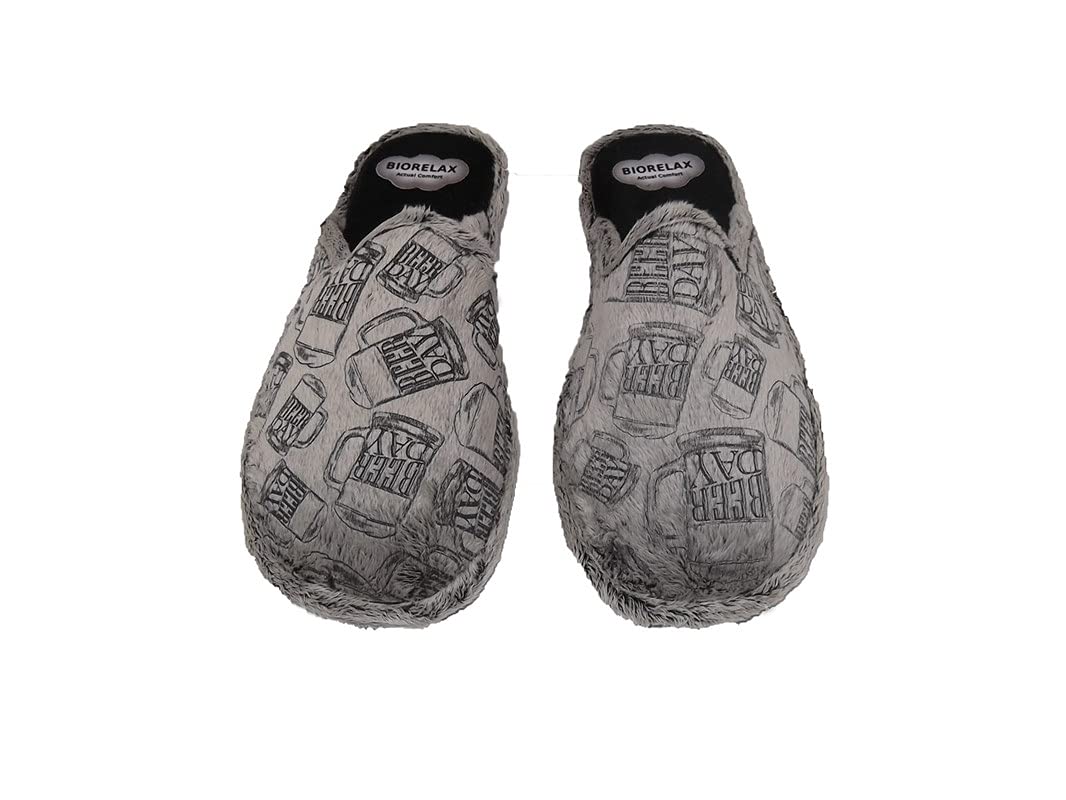 Zapatilla de Estar por casa/Hombre/Biorelax/Material :Suapel/Suela Goma Antideslizante/Cámara de Aire