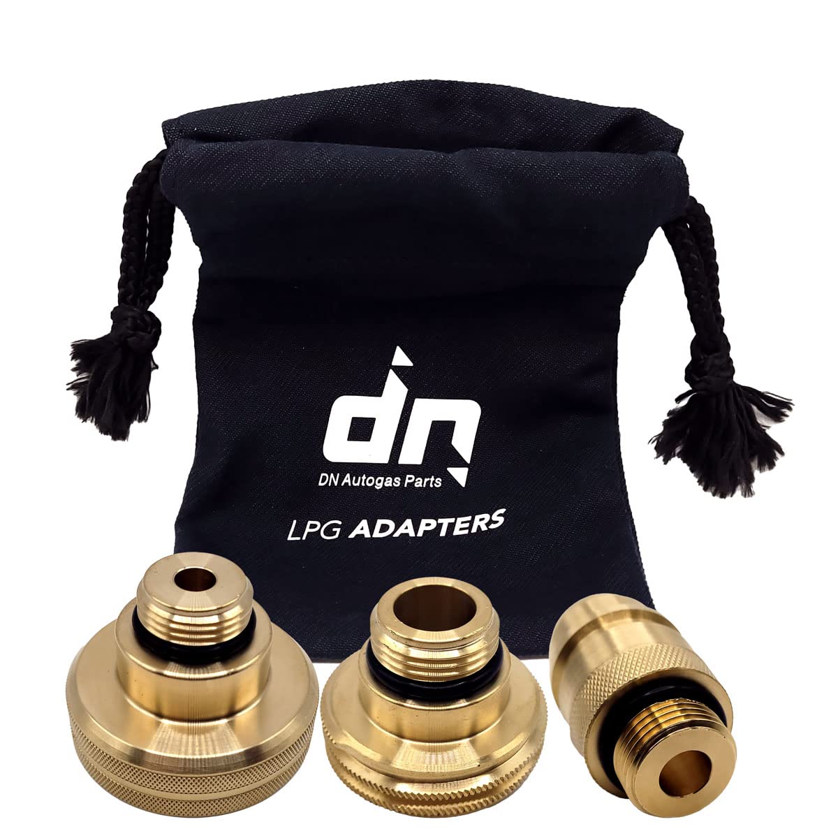 Gomet DN Autogas Parts LPG GPL Autogas Tank Safefill Refill Adapter Set M22 for All Europe ACME DISH EURONOZZLE with a Bag