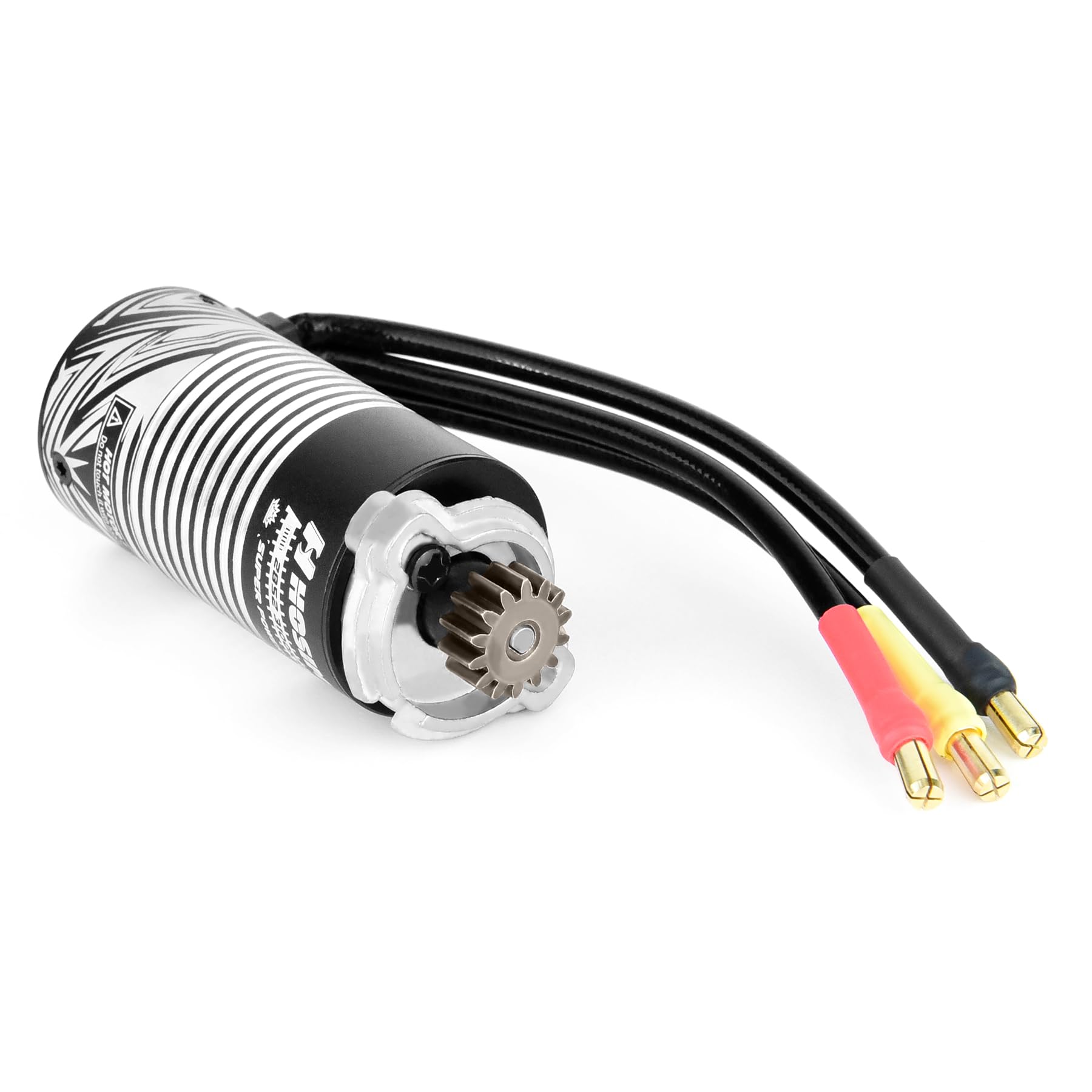 Hosim 2852 3100KV Brushless Motor 1/10 RC Car High Speed Waterproof Motor for X15W/X07W, Most of 1:10 Scale RC Truck Update Parts