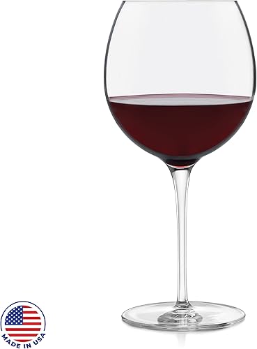 Vista 25 de Libbey Signature - Juego de 12 copas de vino rojo y blanco, elegantes, aptas para lavavajillas, copas de vino de fiesta para cumpleaños, bodas y más