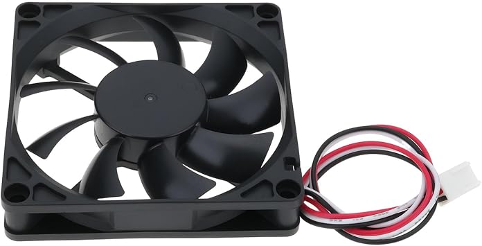 OTOTEC Cooling Fan DC Brushless FBK08T24H 80x80x15mm 24V 0.17A for Server Network Industrial Computer Hardware