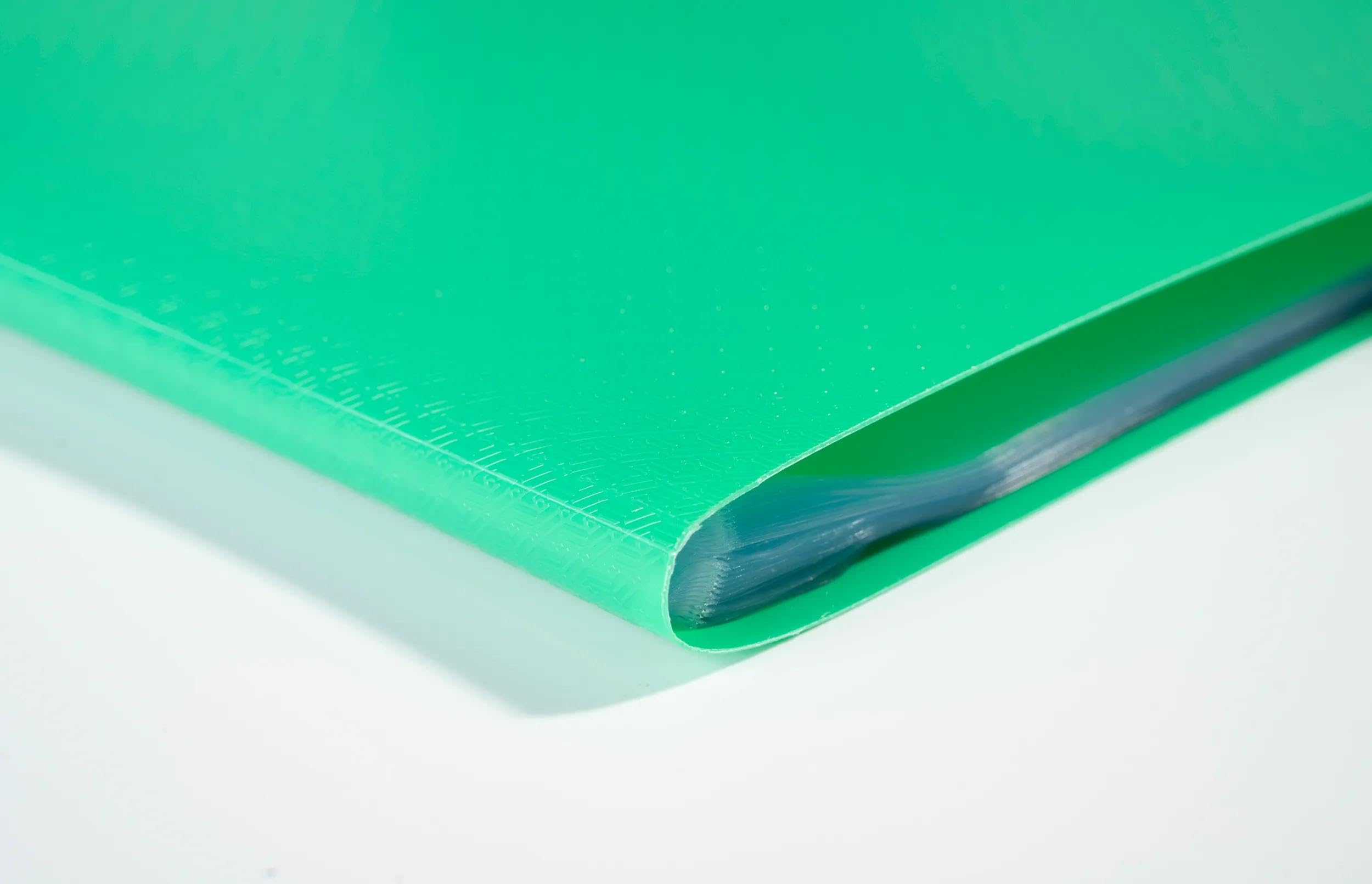 Exacompta 88113E 8er Pack Sichtmappe Opak aus blickdichtem Kunststoff DIN A4 mit 100 Kristallhüllen perfekt für die Schule und das Büro Aktenhülle, Prospekthülle, grün