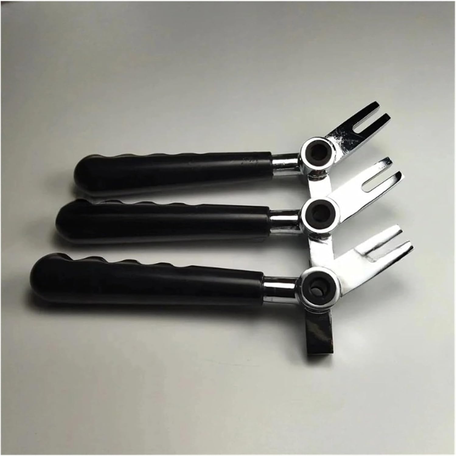 NieKe 3 Straight Hand Levers Accessories Black Color Handles Soft Serve Ice Cream Machines Spare Parts ，Compatible for Vevor
